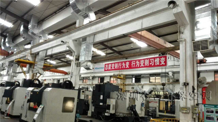 潤東方環(huán)保空調(diào)廠房降溫工程