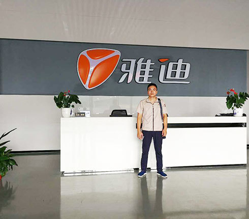 雅迪電動車廠房降溫工程