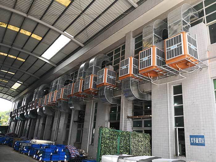 潤東方環保空調降溫案例